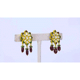 Elegant Pendant with Peacock Design at the Center - (KMPE1286)