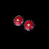 Elegant enamelled diamond tops designed for effortless everyday wear, blending vibrant craftsmanship, timeless charm, and subtle sparkle for every occasion.(GDE0477)