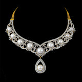 Indulge in Elegance with this Stunning Necklace and Earring Pair - (GDNE0379)