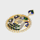 Fusion Style Pendant and Earring Set - (GDPE0399)