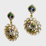 Fusion Style Pendant and Earring Set - (GDPE0399)