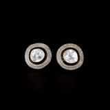 Diamond Polki Statement Tops Bold Diamond Polki tops framed with brilliant round diamonds, crafted to make every look effortlessly refined and distinctive.(KME2545)