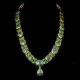 Necklace with Uncut Polki Diamond-KMNE2860