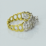 Sparkling diamonds beautifully arranged in this statement ring, offering timeless elegance and brilliant shine.(PGDR0513)