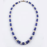 Tanzanite with South sea pearls string necklace  STRG010