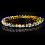 Introducing our exquisite 17 Pointer Diamond Bangle - (WDN1100)