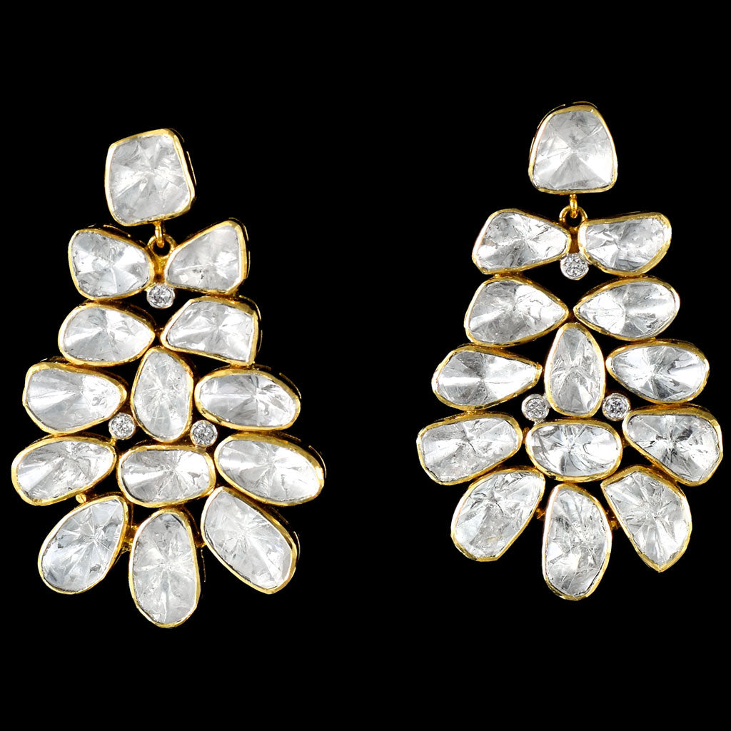 Introducing our exquisite fusion style choker necklace and earring pair - (WDN1145)